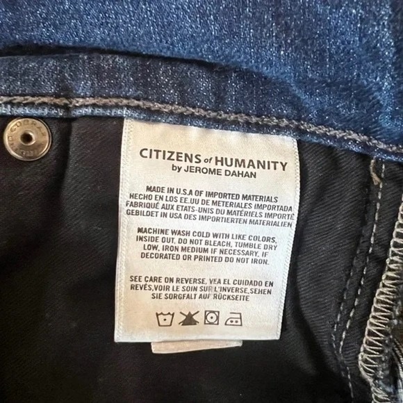 CITIZENS OF Humanity Carlie High Rise Skinny‎ Jeans size 24 - Picture 4 of 5